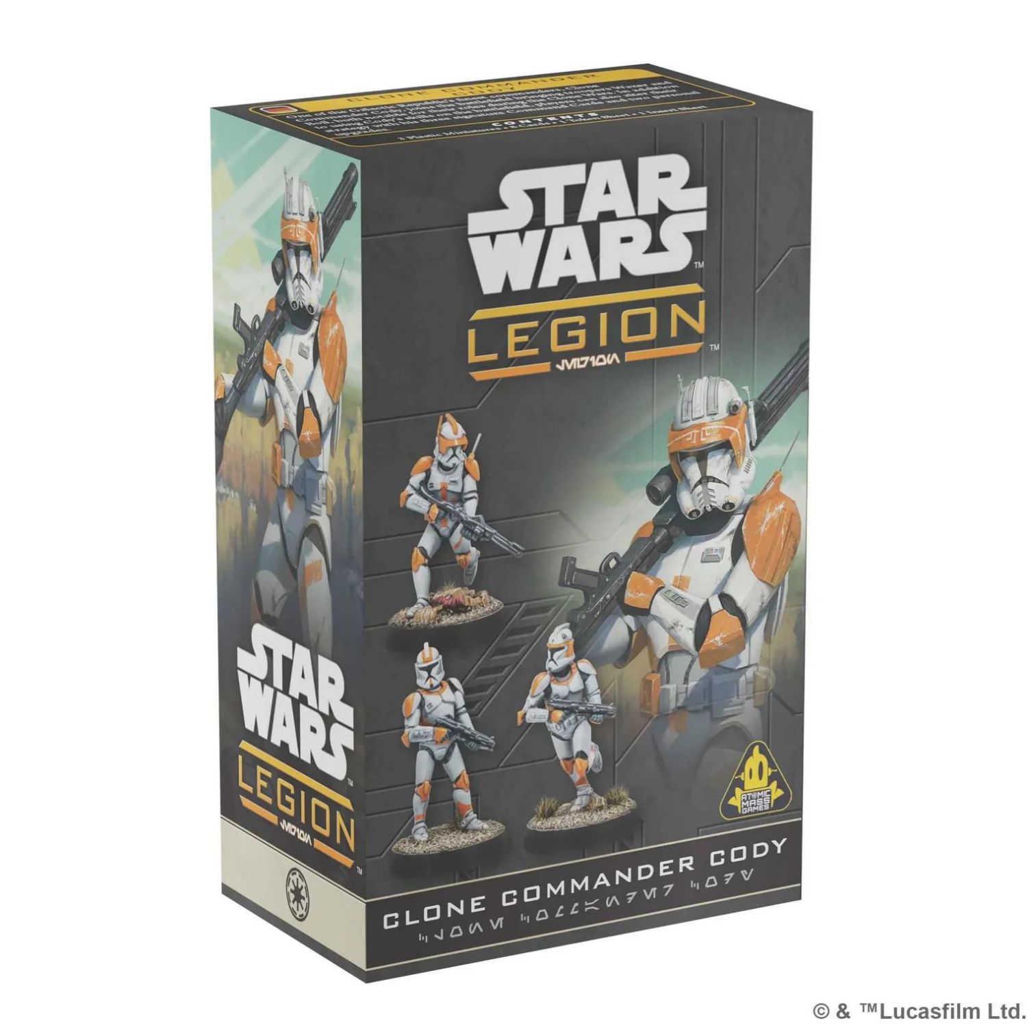 Star Wars Legion Clone Commander Cody new version